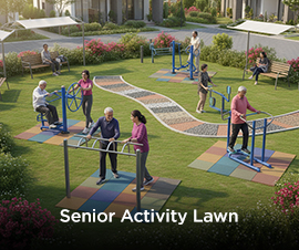 Senior Activity Lawn